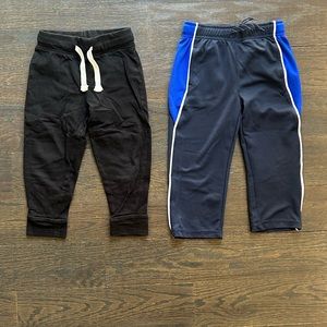 2T boys sweatpants  BOTH pairs one price